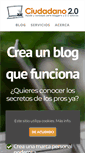 Mobile Screenshot of ciudadano2cero.com